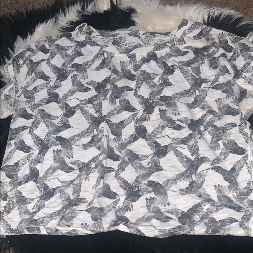 Bird Crop top & Champion crop top.